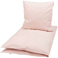 Baby sengetøj - Müsli - 70x100 cm - Rose Moon - 100% økologisk bomuld - Lyserød